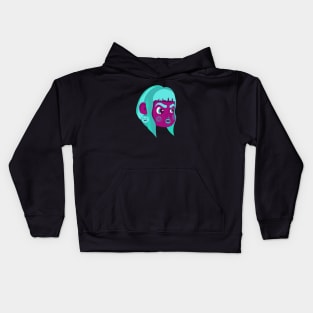 Angry Girl Kids Hoodie